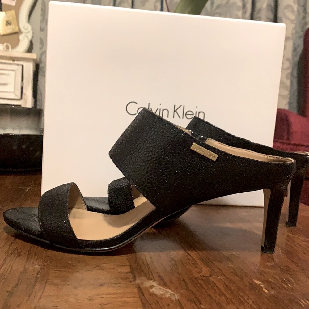 Calvin Klein leather sandal